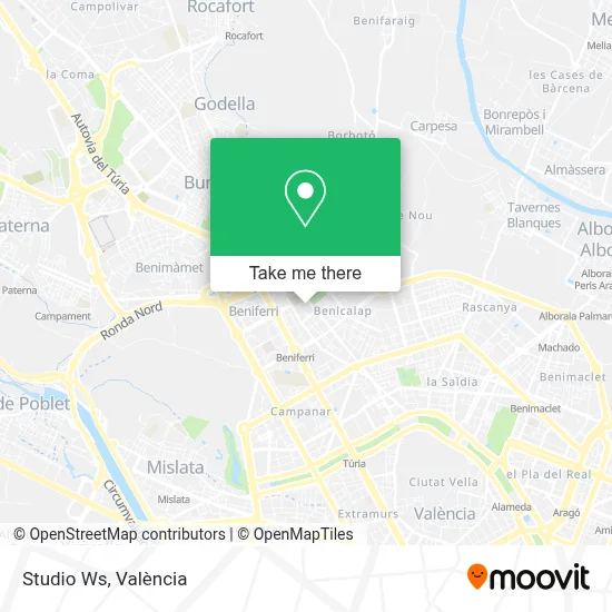 Studio Ws map