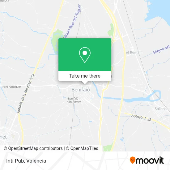 Inti Pub map