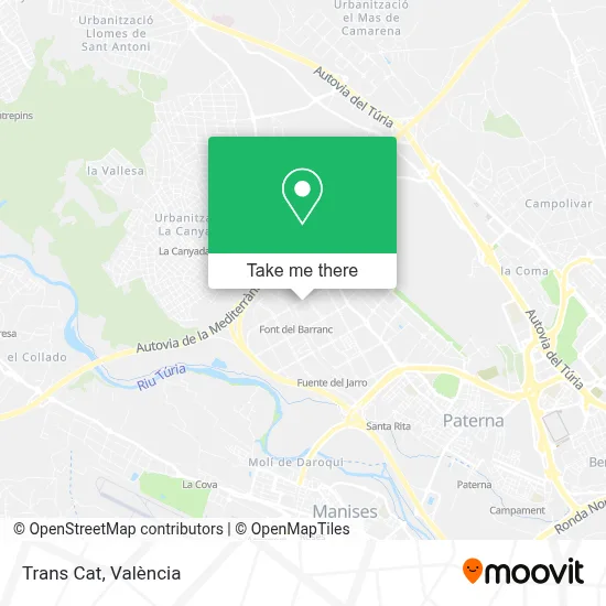 Trans Cat map