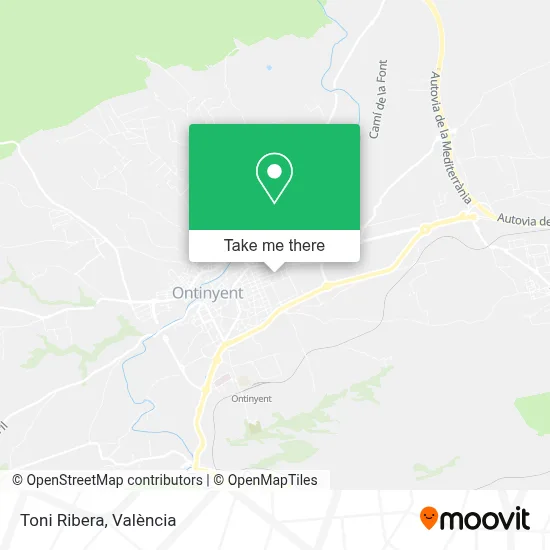 Toni Ribera map
