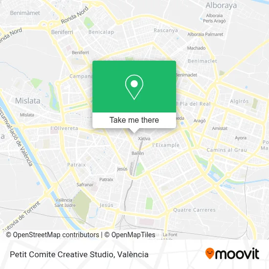 Petit Comite Creative Studio map