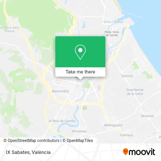 IX Sabates map
