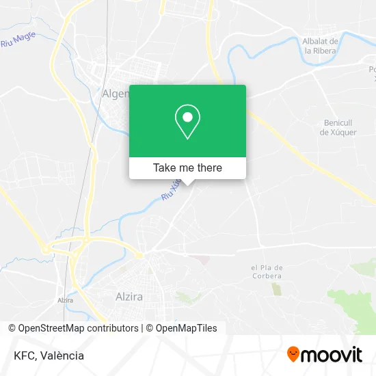 Kfc map