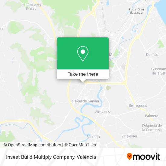 Invest Build Multiply Company map