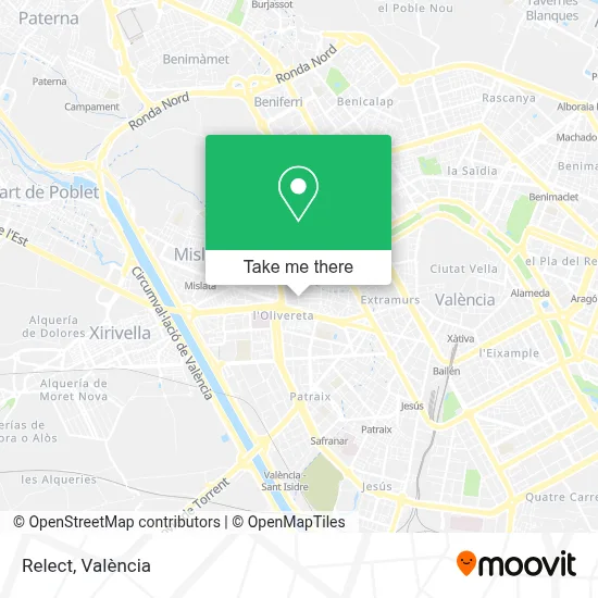 Relect map