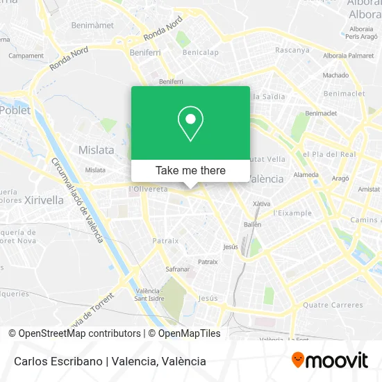 Carlos Escribano | Valencia map