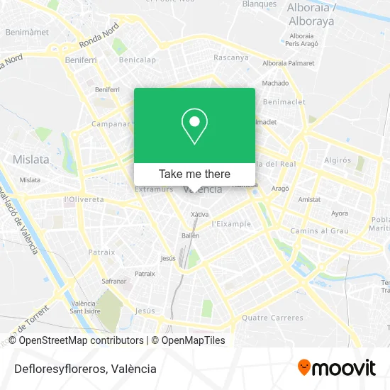 Defloresyfloreros map
