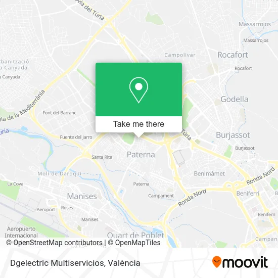 Dgelectric Multiservicios map