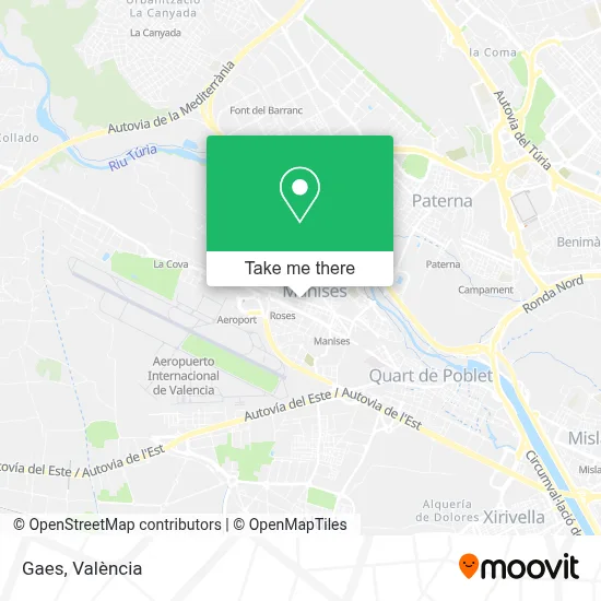 Gaes map