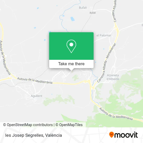 Ies Josep Segrelles map