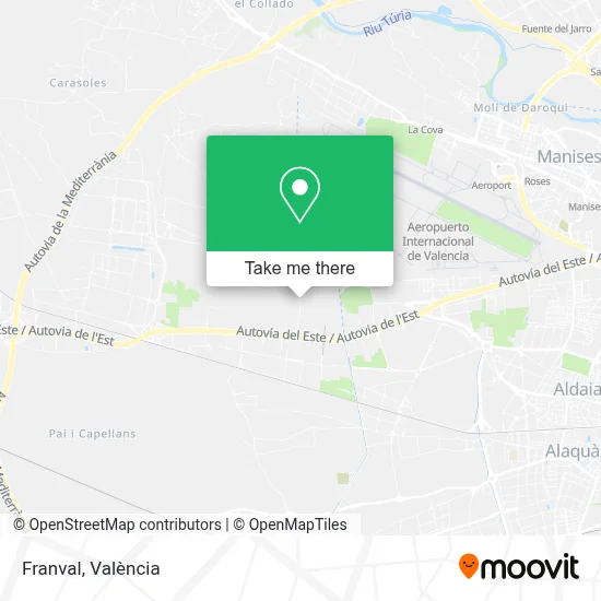 Franval map