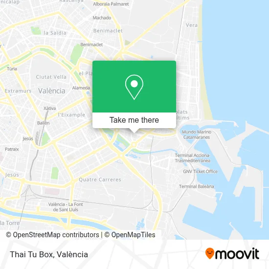 Thai Tu Box map