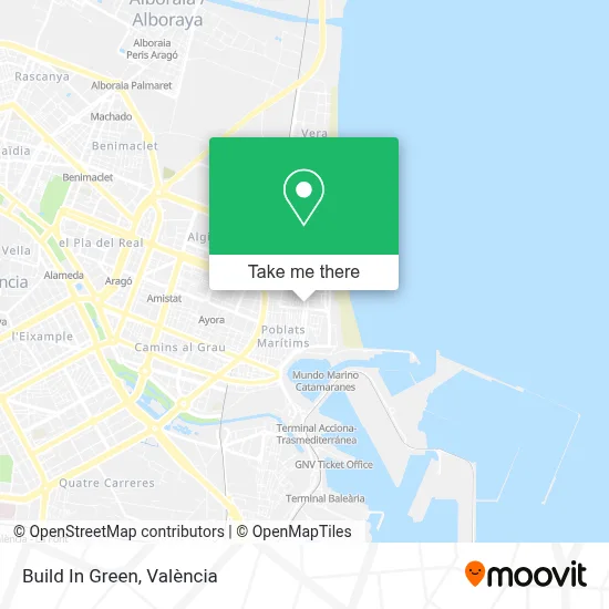 Build In Green map