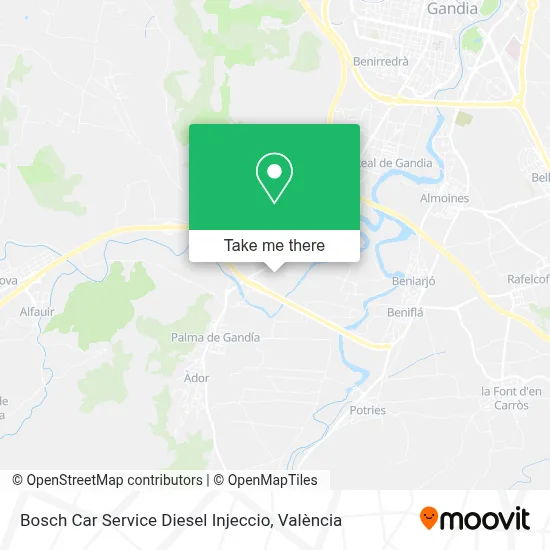 Bosch Car Service Diesel Injeccio map