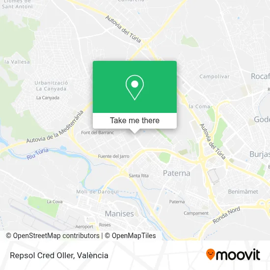 Repsol Cred Oller map