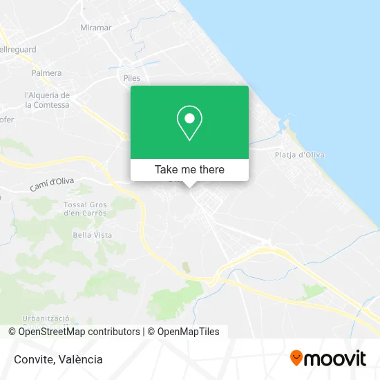 Convite map