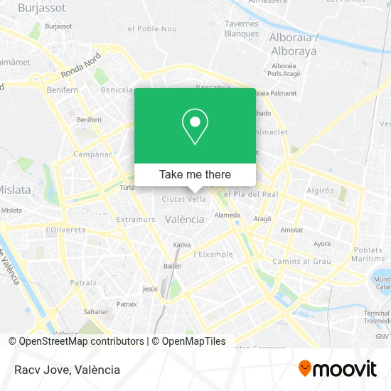 Racv Jove map