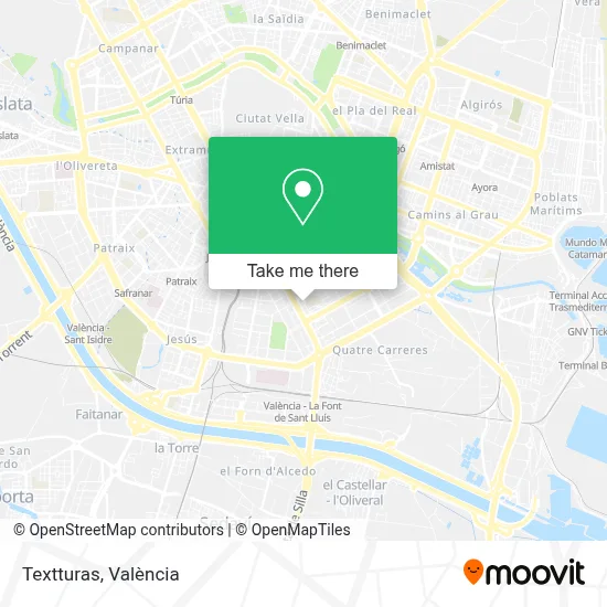 Textturas map