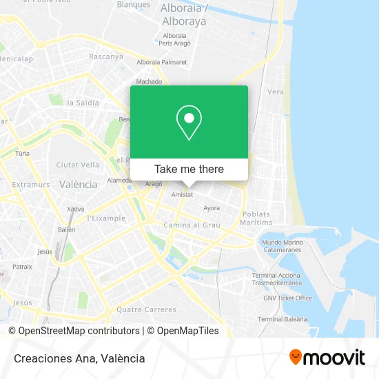 Creaciones Ana map
