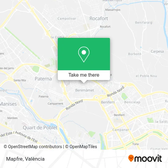 Mapfre map
