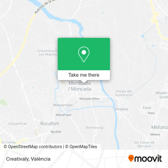 Creativaly map