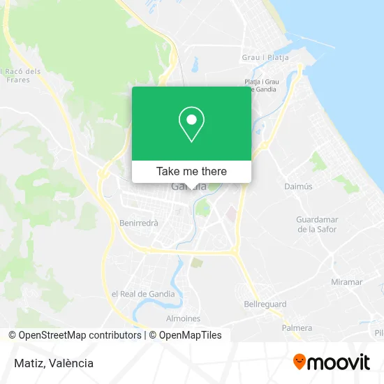 Matiz map