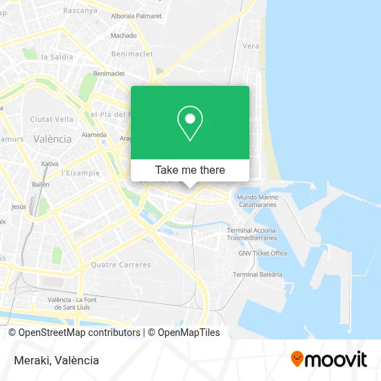 Meraki map