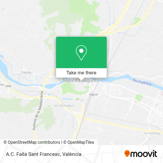 A.C. Falla Sant Francesc map