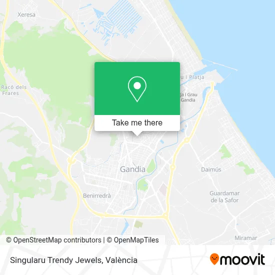 Singularu Trendy Jewels map