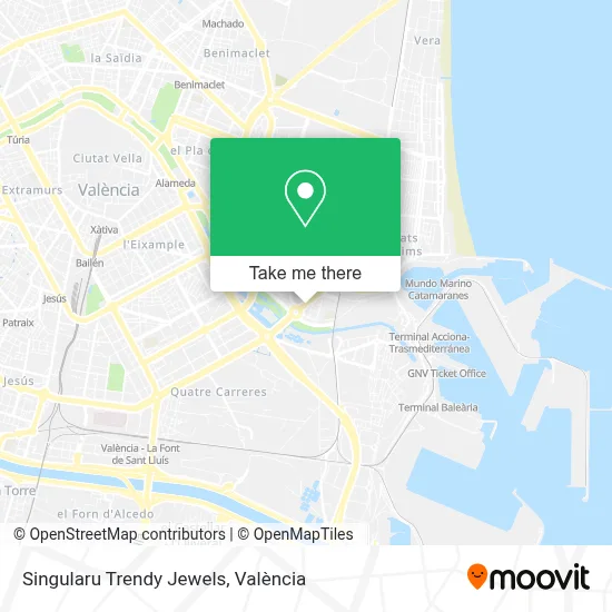 Singularu Trendy Jewels map