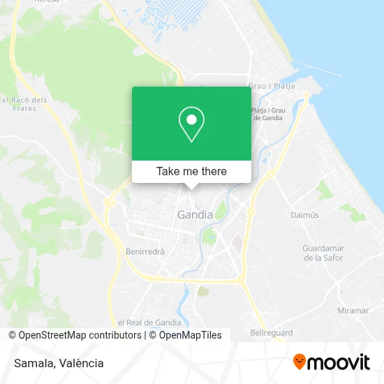 Samala map