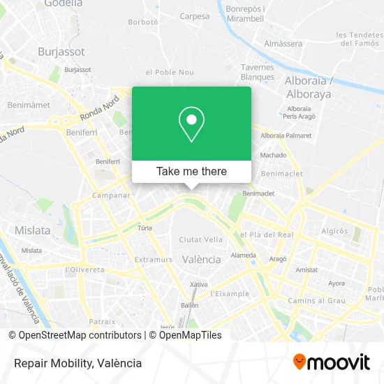 Repair Mobility map