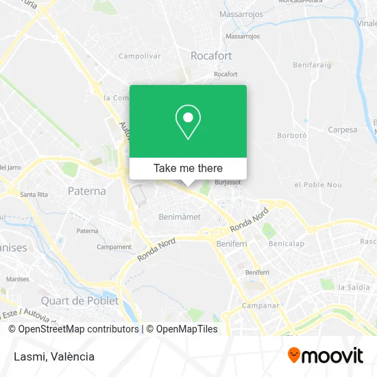 Lasmi map