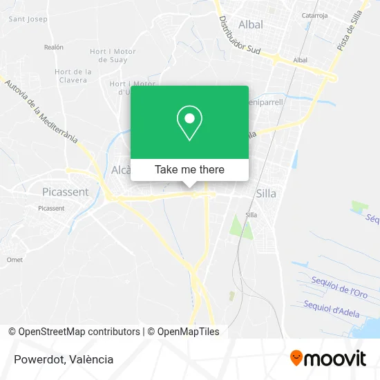 Powerdot map