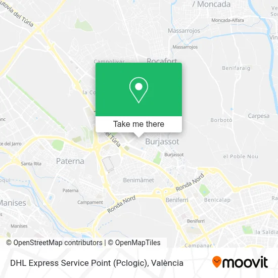 DHL Express Service Point (Pclogic) map