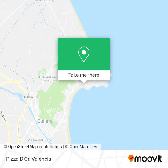 Pizza D'Or map