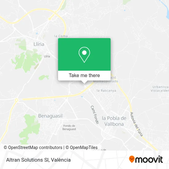Altran Solutions Sl map
