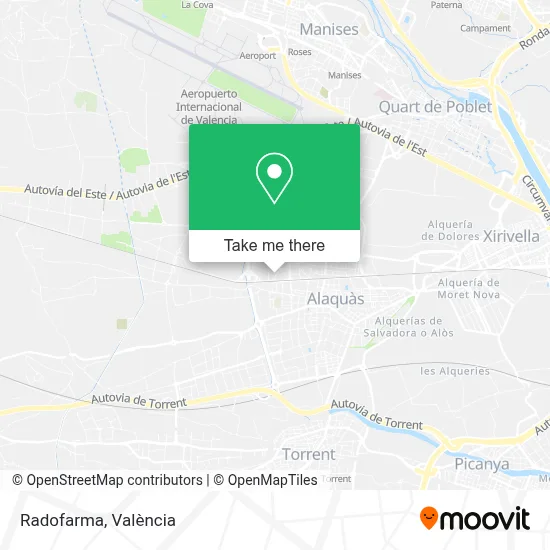 Radofarma map