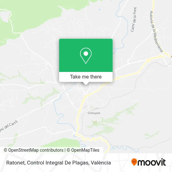 Ratonet, Control Integral De Plagas map