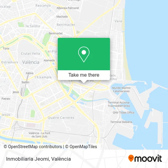Inmobiliaria Jeomi map
