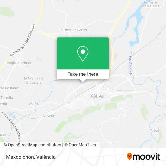 Maxcolchon map