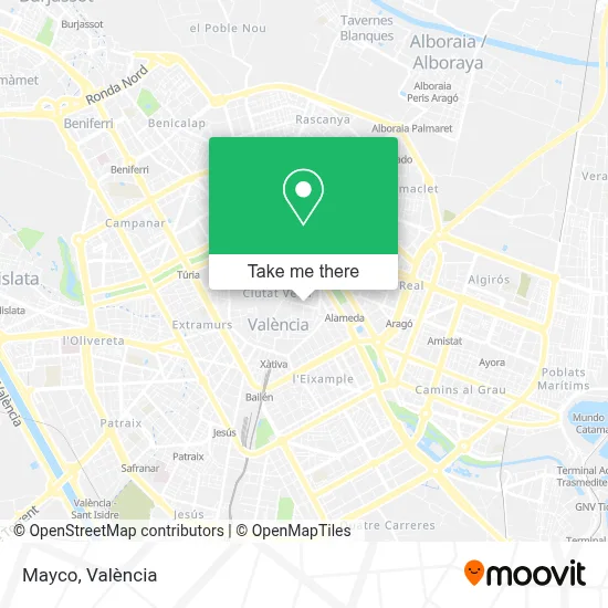 Mayco map