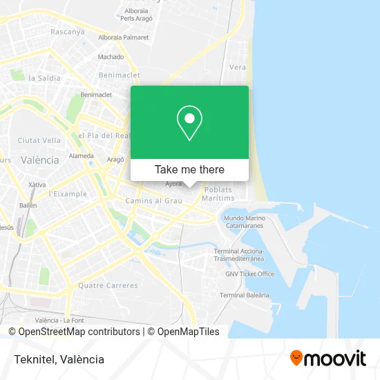 Teknitel map