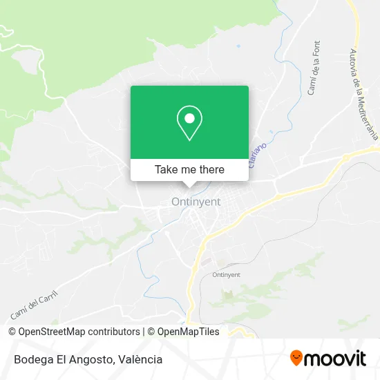 Bodega El Angosto map