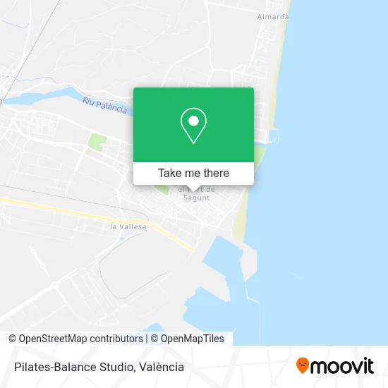 Pilates-Balance Studio map