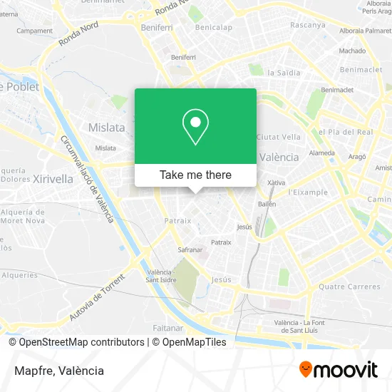 Mapfre map