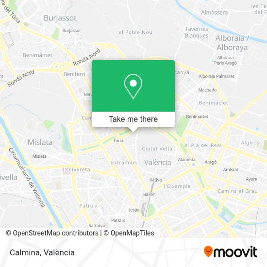 Calmina map