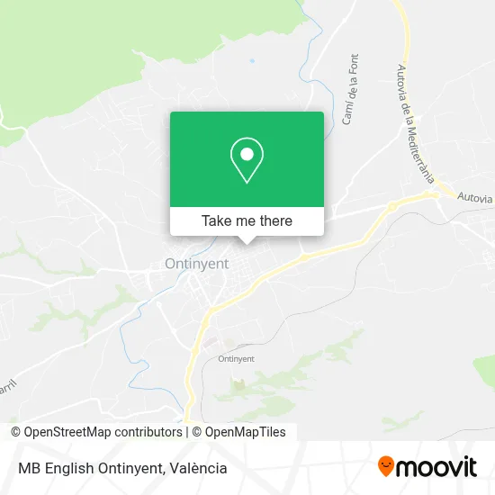 MB English Ontinyent map
