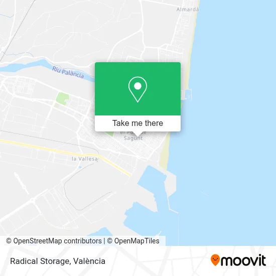 Radical Storage map