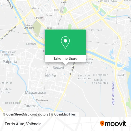 Ferris Auto map